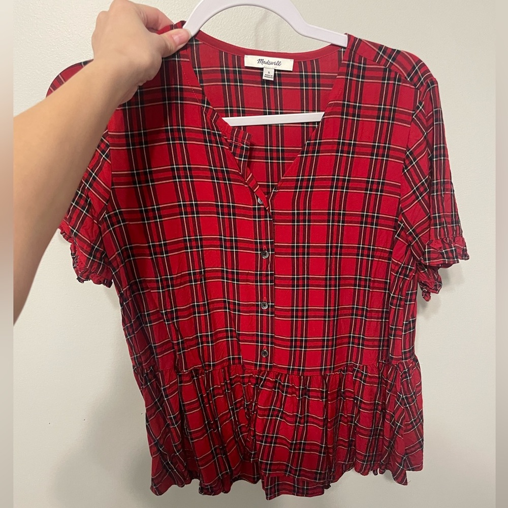 Peplum Madewell Shirt